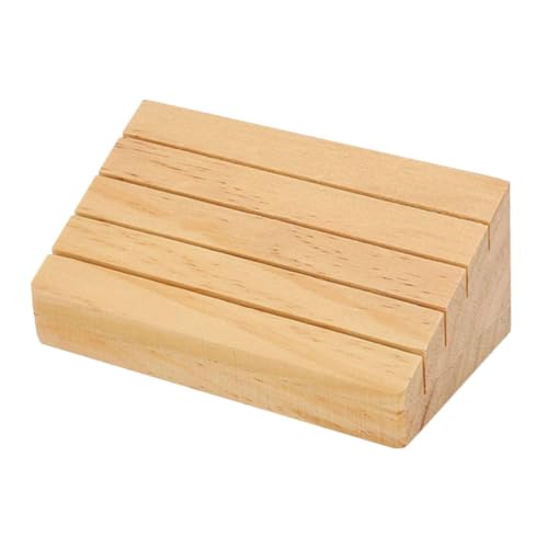 BESTonZON Pokerständer Gestell Prämie Karteninhaber Deck Gaming-Karten-Basis Steht kartenhalter kartenständer cardholder Basis für Spielzeugkarten Präsentationshalter aus Holz Beige BESTonZON Pokerständer Gestell Prämie Karteninhaber Deck Gaming-Karten-Basis Steht kartenhalter kartenständer cardholder Basis für Spielzeugkarten Präsentationshalter aus Holz Beige von BESTonZON