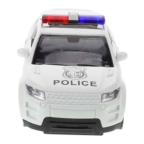 BESTonZON Polizeiautomodell Sammlerautos Kleinkinderautos Spielzeugauto-Display Polizeiauto Autos Aus Druckguss Polizeiauto Für Autos Legierung von BESTonZON