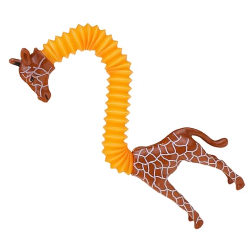 BESTonZON Pop Tube Tier Lustiges Stressabbauendes Teleskopisches Fidget Toy Farblich Sortiert Party Sensorikspielzeug für Erwachsene Langlebig und Vielseitig Einsetzbar von BESTonZON