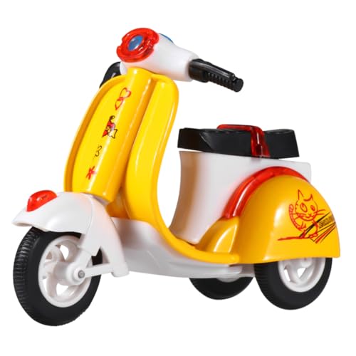 BESTonZON Pull Back Motorrad Modell aus Legierung und Kunststoff Mini Rückziehauto für Robust Geruchsfrei Fördert Hand Auge Koordination und Fantasie Tragbar Batteriefrei Gelb BESTonZON Pull Back Motorrad Modell aus Legierung und Kunststoff Mini Rückziehauto für Robust Geruchsfrei Fördert Hand Auge Koordination und Fantasie Tragbar Batteriefrei Gelb von BESTonZON