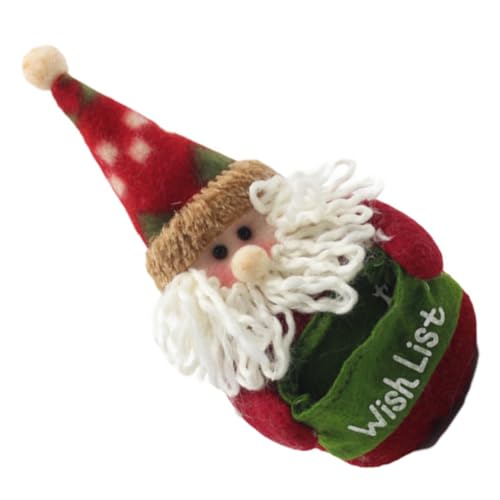 BESTonZON Puppe Weihnachts präsente Christmas Decorations Weihnachts dekoring Weihnachten kreative Schneemannverzierung weihnachtsmann schmuck Polyester rot BESTonZON Puppe Weihnachts präsente Christmas Decorations Weihnachts dekoring Weihnachten kreative Schneemannverzierung weihnachtsmann schmuck Polyester rot von BESTonZON