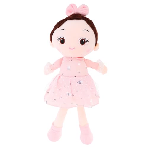 BESTonZON Puppe für Mädchen Weiches Plüschspielzeug mit Blumenkleid zum Geburtstag Dekoratives Kissen für Kreative Fotos und BESTonZON Puppe für Mädchen Weiches Plüschspielzeug mit Blumenkleid zum Geburtstag Dekoratives Kissen für Kreative Fotos und von BESTonZON