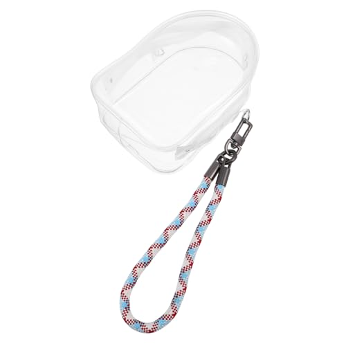 BESTonZON Puppenaufbewahrungstasche Organizer Taschen PVC Spielzeugaufbewahrungs Organizer PVC Puppenaufbewahrungsfiguren Ausstellungstasche Durchsichtige Ausstellungstasche Puppentasche von BESTonZON
