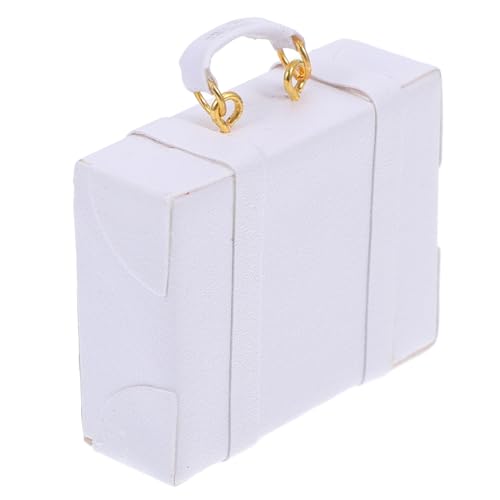 BESTonZON Puppenhaus-Aktentasche Puppenhäuser Puppenhauszubehör und Möbel Miniatur-Hausbausatz Puppenhaus-Badezimmer-Accessoires Mini-Sachen Mini- -Koffer- Mini-Hauskoffer MDF Weiß BESTonZON Puppenhaus-Aktentasche Puppenhäuser Puppenhauszubehör und Möbel Miniatur-Hausbausatz Puppenhaus-Badezimmer-Accessoires Mini-Sachen Mini- -Koffer- Mini-Hauskoffer MDF Weiß von BESTonZON