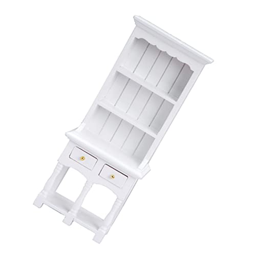 BESTonZON Puppenhaus Bücherregal Krabbelspielzeug Decke Spiralspielzeug interaktiv Roboter für kinderspielzeug Mini-Puppenhaus-Bücherregal Mini-Puppenhauszubehör Holz Weiß BESTonZON Puppenhaus Bücherregal Krabbelspielzeug Decke Spiralspielzeug interaktiv Roboter für kinderspielzeug Mini-Puppenhaus-Bücherregal Mini-Puppenhauszubehör Holz Weiß von BESTonZON