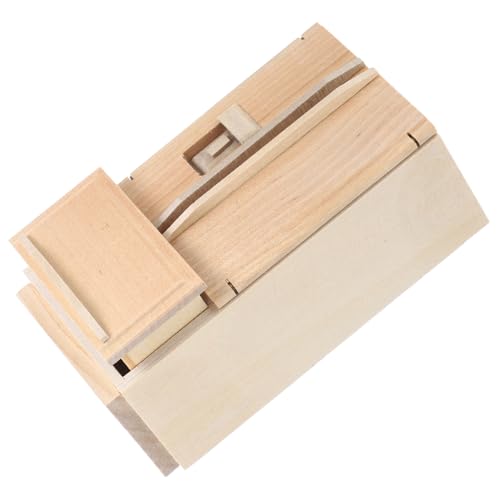 BESTonZON Puppenhaus Kühlschrank Mini Kühlschrank Mini Gefrierschrank Puppenkram Kleiner Kühlschrank Modell Gefrierschrank Mini Größe Kleines Hauszubehör Mini Kühlschrank von BESTonZON