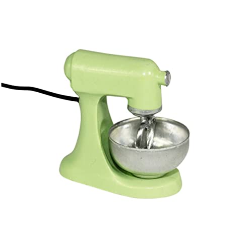 BESTonZON Puppenhaus-Mixer für kinderspielzeug puppenhauszubehör dekoringe Sammlerpuppenhausmodell Wohnaccessoire simulierter Mini-Mixer Mixer-Modell Harz von BESTonZON