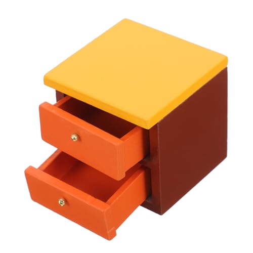 BESTonZON Puppenhaus-Nachttisch für kinderspielzeug Living Room Decoration Sammlung spielzeuge für Miniatur-Kabinett- Nachttischspielzeug Holz BESTonZON Puppenhaus-Nachttisch für kinderspielzeug Living Room Decoration Sammlung spielzeuge für Miniatur-Kabinett- Nachttischspielzeug Holz von BESTonZON