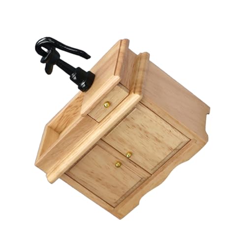 BESTonZON Puppenhaus Miniatur Kit 1pc Mini Waschbecken Schrank Dekorative Waschbecken Modell Für Szene BESTonZON Puppenhaus Miniatur Kit 1pc Mini Waschbecken Schrank Dekorative Waschbecken Modell Für Szene von BESTonZON