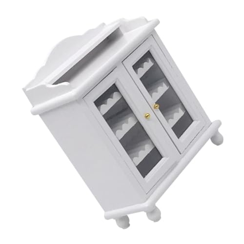 BESTonZON Puppenhausdekoration Dekorationen Geschäft Miniatur-Feengarten-Accessoires Heimwerken hühner kinderknallzeug minikühlschrank Kleiner Weinschrank Miniaturmöbel Holz Weiß BESTonZON Puppenhausdekoration Dekorationen Geschäft Miniatur-Feengarten-Accessoires Heimwerken hühner kinderknallzeug minikühlschrank Kleiner Weinschrank Miniaturmöbel Holz Weiß von BESTonZON