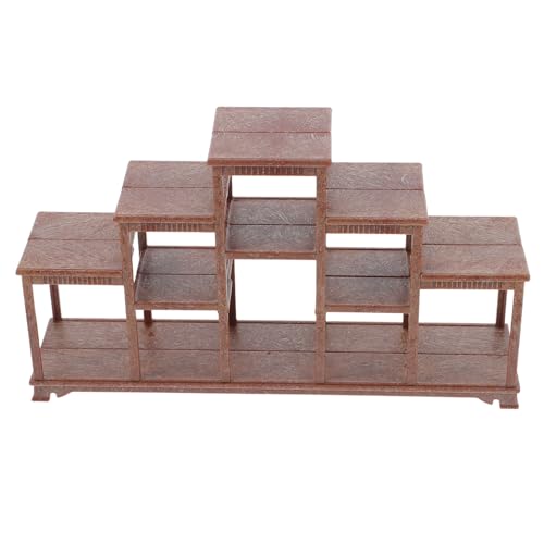 BESTonZON Puppenhausregal Mini Regal Puppenhaus Bücherregal Regale Für Puppenhäuser Winzige Hausmöbel Puppenstubenregal Puppenbonbonregal Puppenmöbel Aus Holz Mini-puppenregal Brown Plastik BESTonZON Puppenhausregal Mini Regal Puppenhaus Bücherregal Regale Für Puppenhäuser Winzige Hausmöbel Puppenstubenregal Puppenbonbonregal Puppenmöbel Aus Holz Mini-puppenregal Brown Plastik von BESTonZON