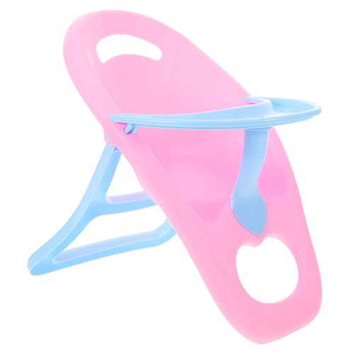 BESTonZON Puppenhochstuhl für Junge Mädchen Puppen aus Robustem Kunststoff Kindersicherer Kleiner Puppenstuhl als Vielseitiges Puppenhaus Zubehör für Spiel und Dekoration BESTonZON Puppenhochstuhl für Junge Mädchen Puppen aus Robustem Kunststoff Kindersicherer Kleiner Puppenstuhl als Vielseitiges Puppenhaus Zubehör für Spiel und Dekoration von BESTonZON