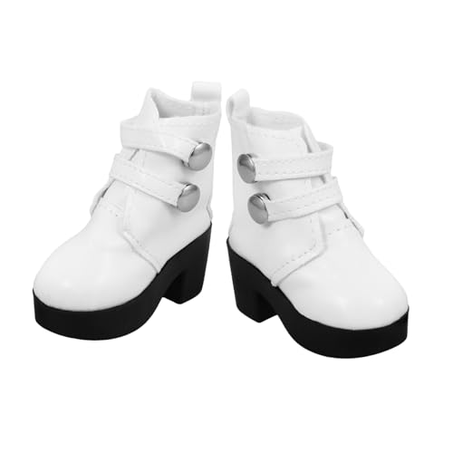BESTonZON 1 Paar 18 Zoll Puppe High Heel Stiefel Pu Fashion Puppe Schuhe Spielzeug Dress up Zubehör BESTonZON 1 Paar 18 Zoll Puppe High Heel Stiefel Pu Fashion Puppe Schuhe Spielzeug Dress up Zubehör von BESTonZON