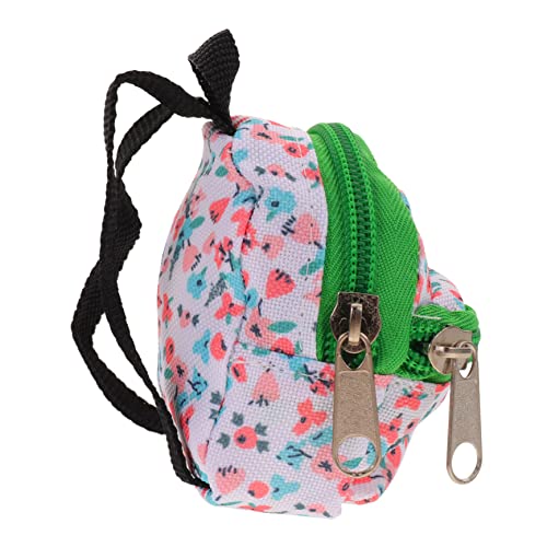 BESTonZON Puppenrucksack Schultasche Für Puppen Mini Hausbedarf Puppenstofftaschen Kleine Schultasche Mini Rucksack Für Puppen Fotografie Requisiten Kleines Modell Spielzeug von BESTonZON