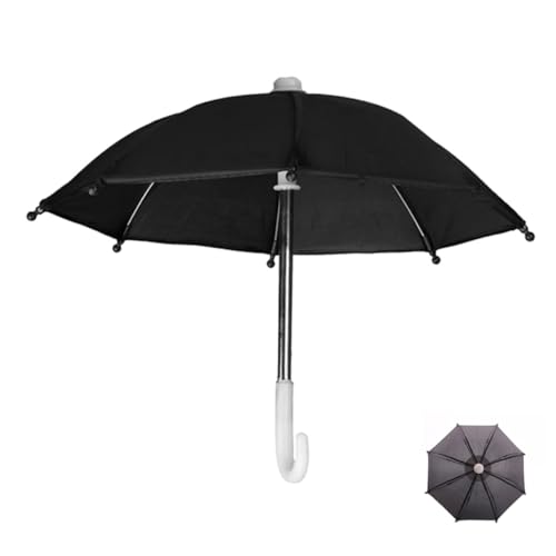 BESTonZON Puppenschirm Hausschirme Regenschirm Klein Mini Süße Puppen Winziger Regenschirm Kleiner Durchsichtiger Regenschirm Mit Regenschirm Leichter Regenschirm Für von BESTonZON