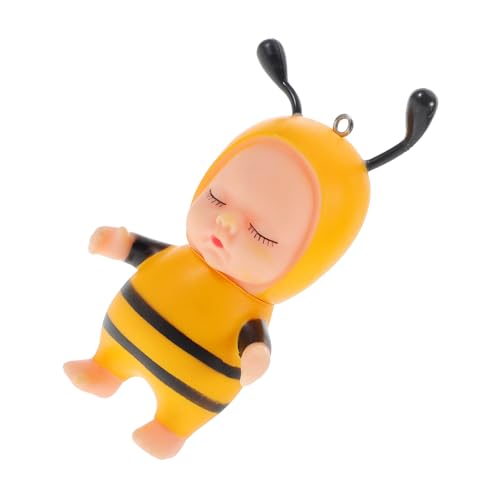 BESTonZON Puppenschmuck Kleine Babypuppenmodelle Mini-babypuppenfigur Für Babypuppen Kuchendekor Kuchen-babypuppenfigur Miniatur-kuchenpuppen- Mini-puppenfigurenmodell Plastik von BESTonZON