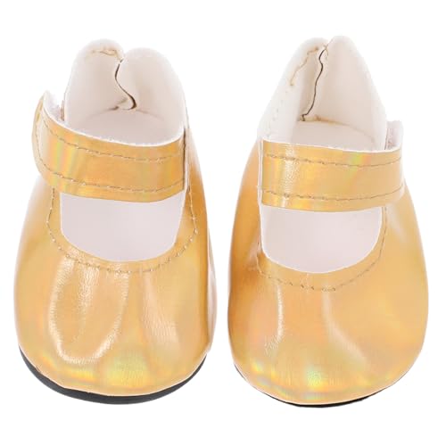 BESTonZON Puppenschuhe für Puppen Miniatur Schuhe Zubehör für Mädchen zum Verkleiden und Fördert Kreativität und Fantasie von BESTonZON