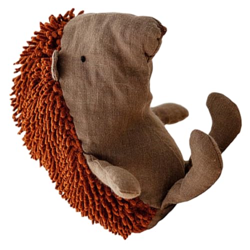BESTonZON Puppenspielzeug Für Mädchen Igel Puppe Cartoon-puppenspielzeug Tierpuppe Brown von BESTonZON