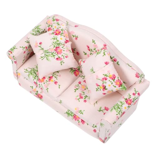 BESTonZON Puppenstubensofa für kinderspielzeug kindertagsgeschenk für kindertag spielzeuge für Children Toys Mini-Sofa-Modell Couch- Baumwollfabrik BESTonZON Puppenstubensofa für kinderspielzeug kindertagsgeschenk für kindertag spielzeuge für Children Toys Mini-Sofa-Modell Couch- Baumwollfabrik von BESTonZON