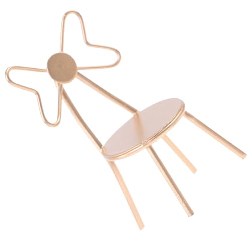 BESTonZON Puppenstubenstuhl Figuren Puppenhauszubehör Schminkstuhl bastelzeug handwerkskunst Miniature House The Craft Miniaturdekore Kinderversorgung Metall Golden BESTonZON Puppenstubenstuhl Figuren Puppenhauszubehör Schminkstuhl bastelzeug handwerkskunst Miniature House The Craft Miniaturdekore Kinderversorgung Metall Golden von BESTonZON