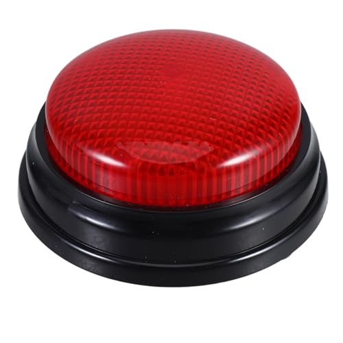 BESTonZON Puzzle -Antworter Quiz interaktives Buzzer Frage und Antwort Antwort -Summer Partyspiel-Summer Summer beantworten Spiel Antwort Summer Plastik rot von BESTonZON