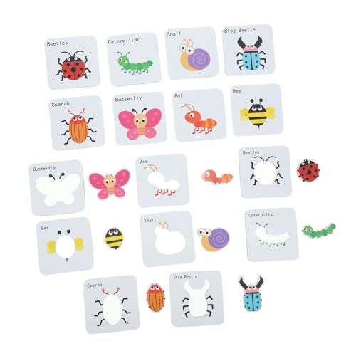 BESTonZON Puzzle Dinosaurier Lernspielzeug aus Papier Sicheres Schadstofffreies Steckpuzzle zur Kognitiven von Kindern Frühe Entwicklung von Beobachtung Gedächtnis und Logischem BESTonZON Puzzle Dinosaurier Lernspielzeug aus Papier Sicheres Schadstofffreies Steckpuzzle zur Kognitiven von Kindern Frühe Entwicklung von Beobachtung Gedächtnis und Logischem von BESTonZON