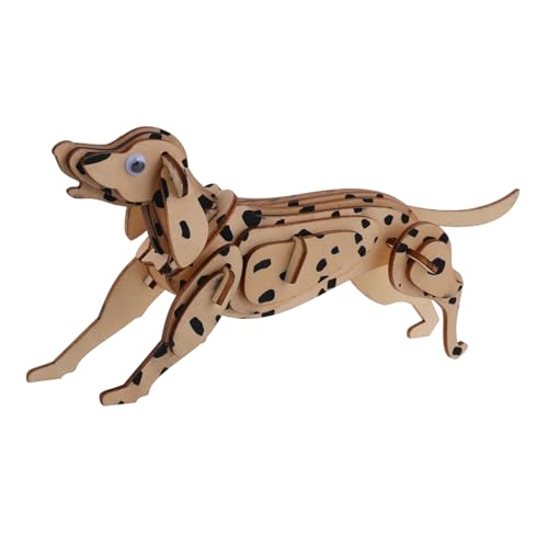 BESTonZON Puzzle- aus Holz holzspielzeug interaktives pädagogisches Lernspielzeug handwerkskunst Hündchenstatuen Denksport aus Holz STEM Puzzle Kit Khaki BESTonZON Puzzle- aus Holz holzspielzeug interaktives pädagogisches Lernspielzeug handwerkskunst Hündchenstatuen Denksport aus Holz STEM Puzzle Kit Khaki von BESTonZON