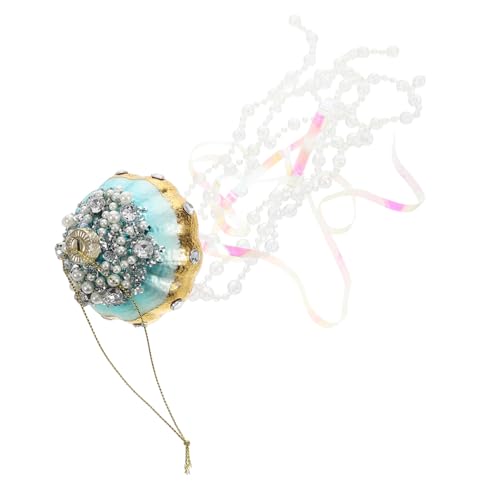 BESTonZON Quallen Hängedekoration Feiertags Party Dekorationen Hängende Quallen Kinderzimmer Ornamente Zum Basteln Quallen Geburtstagsanhänger Quallen Blauglas von BESTonZON