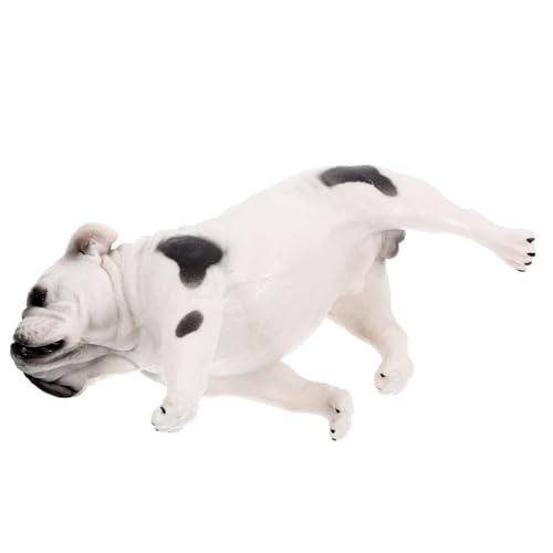 BESTonZON Realistische Bulldoggen Figur Lebendige Hundedekoration Kognitives Für Detailgetreue Statue Einer Bulldogge Für Sammler BESTonZON Realistische Bulldoggen Figur Lebendige Hundedekoration Kognitives Für Detailgetreue Statue Einer Bulldogge Für Sammler von BESTonZON