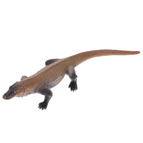 BESTonZON Realistische Kleine Eidechsen Figur aus Sicherem Kunststoff Glatte Oberfläche Langlebig Dekoratives Reptilien Modell für Garten Balkon Pflanzentopf Teiliges Lizard von BESTonZON