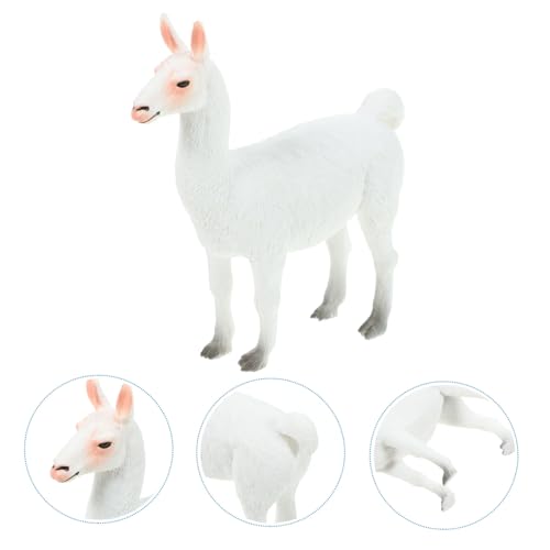BESTonZON Realistische Lama Figur aus Kunststoff Detailgetreues Wildtier Modell Lebensechte Tierfigur für Kinderzimmer Dekoration und Pädagogisches Lernspielzeug Leicht und Vielseitig BESTonZON Realistische Lama Figur aus Kunststoff Detailgetreues Wildtier Modell Lebensechte Tierfigur für Kinderzimmer Dekoration und Pädagogisches Lernspielzeug Leicht und Vielseitig von BESTonZON