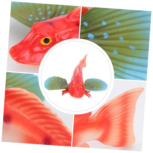 BESTonZON Realistische Meerestiere Figur Teiliges Bade aus Umweltfreundlichem Detailreiche Aquarium Deko für zu Weihnachten und Geburtstag von BESTonZON