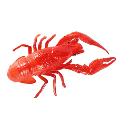 BESTonZON Realistische Miniatur Hummer Figur aus PVC Lebensechte Krebs Dekoration für Garten Balkon Party Vielseitiges Meeresfrüchte Modell als Fotorequisite und Lernspielzeug BESTonZON Realistische Miniatur Hummer Figur aus PVC Lebensechte Krebs Dekoration für Garten Balkon Party Vielseitiges Meeresfrüchte Modell als Fotorequisite und Lernspielzeug von BESTonZON