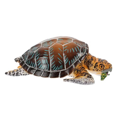 BESTonZON Realistische PVC Meeresschildkröte Figur Tierfigur Deko für Aquarium Desktop Terrarium Stabiles Langlebiges Material Lebensecht Gestaltete Pose BESTonZON Realistische PVC Meeresschildkröte Figur Tierfigur Deko für Aquarium Desktop Terrarium Stabiles Langlebiges Material Lebensecht Gestaltete Pose von BESTonZON