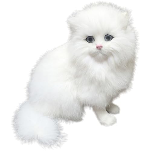 BESTonZON Katzen Intelligenzspielzeug Katzenspielzeuge 仿真波斯猫摆件 Realistische Perserkatze Modell Furry Cat Figurine Dekoratives Katzenzubehör Für Klassenzimmer Und Zuhause Lovely Fake Cat Deko BESTonZON Katzen Intelligenzspielzeug Katzenspielzeuge 仿真波斯猫摆件 Realistische Perserkatze Modell Furry Cat Figurine Dekoratives Katzenzubehör Für Klassenzimmer Und Zuhause Lovely Fake Cat Deko von BESTonZON