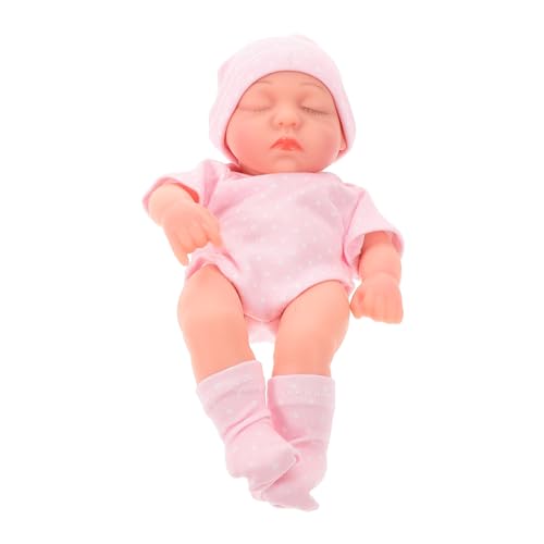 BESTonZON Realistische Vinyl Puppe Vinyl Material Lebensnahe Neugeborenen Sammler Puppe Weiche Hautfreundliche Reborn für Mädchen und Jungen BESTonZON Realistische Vinyl Puppe Vinyl Material Lebensnahe Neugeborenen Sammler Puppe Weiche Hautfreundliche Reborn für Mädchen und Jungen von BESTonZON