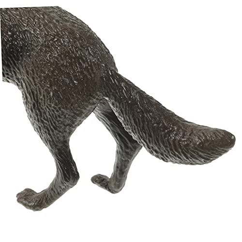 BESTonZON Realistische Wolf Figur aus Kunststoff Kleines Wildtier Modell Detailreiches Heim und Gartendeko Ornament Robustes Wolf für Sammler Naturgetreue Miniatur Waldkreatur BESTonZON Realistische Wolf Figur aus Kunststoff Kleines Wildtier Modell Detailreiches Heim und Gartendeko Ornament Robustes Wolf für Sammler Naturgetreue Miniatur Waldkreatur von BESTonZON