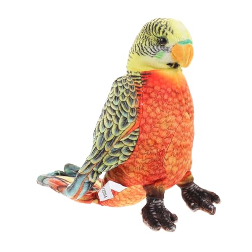 BESTonZON Realistischer Papagei Plüschtier Kuscheliges Weiches Vogel Stofftier mit Lebensechtem Design Farbenfrohes Plüschspielzeug für Kinderzimmer Deko und Geburtstagsgeschenk BESTonZON Realistischer Papagei Plüschtier Kuscheliges Weiches Vogel Stofftier mit Lebensechtem Design Farbenfrohes Plüschspielzeug für Kinderzimmer Deko und Geburtstagsgeschenk von BESTonZON