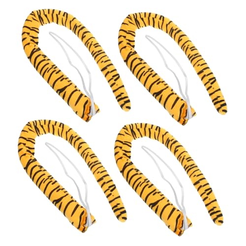 BESTonZON Realistischer Tiger Plüsch Tierkostüm Zubehör für Weicher Leichter Cosplay für Halloween Mottopartys Theateraufführungen Teiliges Wiederverwendbar Komfortabel BESTonZON Realistischer Tiger Plüsch Tierkostüm Zubehör für Weicher Leichter Cosplay für Halloween Mottopartys Theateraufführungen Teiliges Wiederverwendbar Komfortabel von BESTonZON