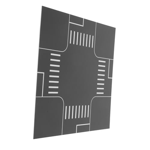 BESTonZON Realistisches DIY Straßenmodell mit Verkehrsschildern Simulation Road für Kreative Szenen Erweiterbare Straßenlayouts Spielerisches Verkehrserziehungs für Familienaktivitäten und BESTonZON Realistisches DIY Straßenmodell mit Verkehrsschildern Simulation Road für Kreative Szenen Erweiterbare Straßenlayouts Spielerisches Verkehrserziehungs für Familienaktivitäten und von BESTonZON