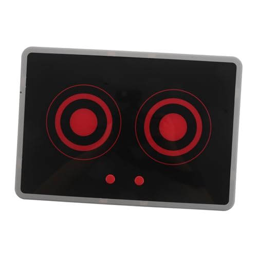 BESTonZON Realistisches Induktionskochfeld Spielküche mit Sound und Lichteffekten Kinderküchen Spielgerät Sicherer Kochspielzeug für Drinnen und Draußen Fördert Kreativität und Spielerisches von BESTonZON