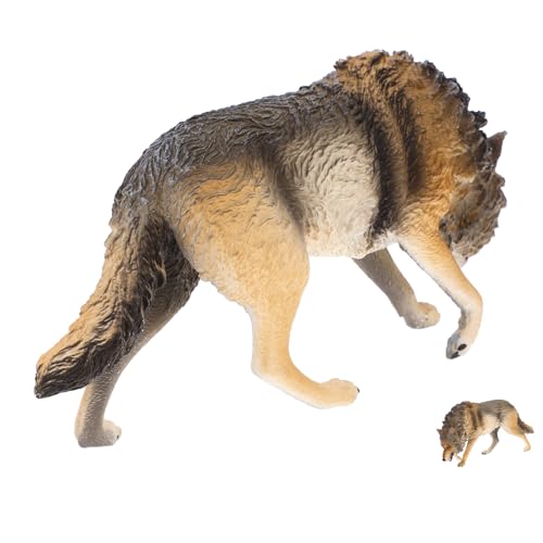 BESTonZON Realistisches Kleines Wolfmodell aus Detailgetreue Wildtierfigur Dekorative Nordamerikanische Wolfstatue Pädagogisches Tiermodell für Kinderzimmer und Wohnraumgestaltung BESTonZON Realistisches Kleines Wolfmodell aus Detailgetreue Wildtierfigur Dekorative Nordamerikanische Wolfstatue Pädagogisches Tiermodell für Kinderzimmer und Wohnraumgestaltung von BESTonZON