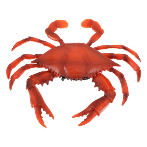 BESTonZON Realistisches Krabbenmodell Meerestier Umweltfreundliche Miniatur Meereskreatur Figur Pädagogisches Deko Strand und Aquarium Zubehör für Sammler BESTonZON Realistisches Krabbenmodell Meerestier Umweltfreundliche Miniatur Meereskreatur Figur Pädagogisches Deko Strand und Aquarium Zubehör für Sammler von BESTonZON