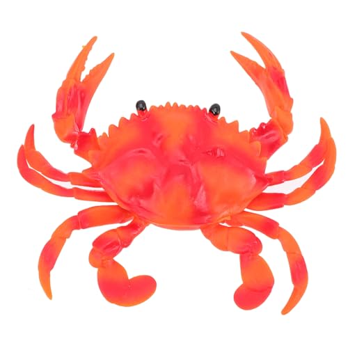 BESTonZON Realistisches Krabbenmodell mit Quietscher Lernspielzeug Meerestiere Figur Aquarium Dekoration Detailreiche Oberfläche Robustes Material Kreatives Meeresbewohner Modell BESTonZON Realistisches Krabbenmodell mit Quietscher Lernspielzeug Meerestiere Figur Aquarium Dekoration Detailreiche Oberfläche Robustes Material Kreatives Meeresbewohner Modell von BESTonZON