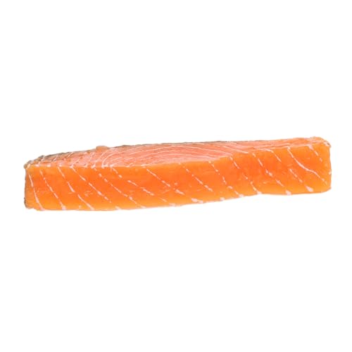 BESTonZON Realistisches Lachsfilet Modell Vielseitige Sushi-deko für Restaurant Fotografie und Szenengestaltung Pflegeleichtes Langlebiges Kunstlachs-scheiben Requisit für Japanische BESTonZON Realistisches Lachsfilet Modell Vielseitige Sushi-deko für Restaurant Fotografie und Szenengestaltung Pflegeleichtes Langlebiges Kunstlachs-scheiben Requisit für Japanische von BESTonZON
