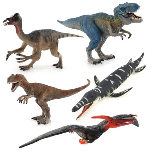 BESTonZON Realistisches Liopleurodon Dinosaurier Modell PVC Detailgetreues prähistorisches Tier Ornament für Kinderzimmer Dekoration Robustes Sammelfigur Geschenk für Jungen und Sammler von BESTonZON