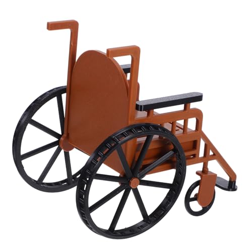 BESTonZON Realistisches Miniatur mit Krücke für Puppenhaus Kompatibel mit Bjd Puppen Detailgetreues Medizinisches Zubehör für Rollenspiel Sammler Nachspielen von BESTonZON