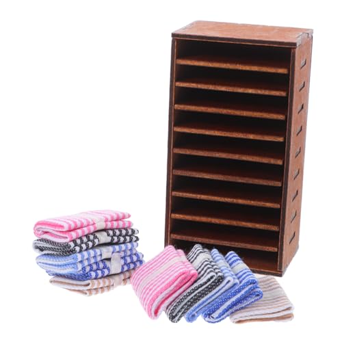 BESTonZON Realistisches Miniaturmöbel für Rollenspiele Elegantes Design Lebendige Farben für Puppenhaus Dekoration und Aufbewahrung Charmantes BESTonZON Realistisches Miniaturmöbel für Rollenspiele Elegantes Design Lebendige Farben für Puppenhaus Dekoration und Aufbewahrung Charmantes von BESTonZON
