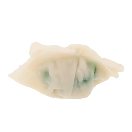 BESTonZON Realistisches PVC Dumpling Modell Künstliche Food Deko Wiederverwendbar Langlebig Fotorequisit Für Kinderküche Fotografie Und Vorschule von BESTonZON