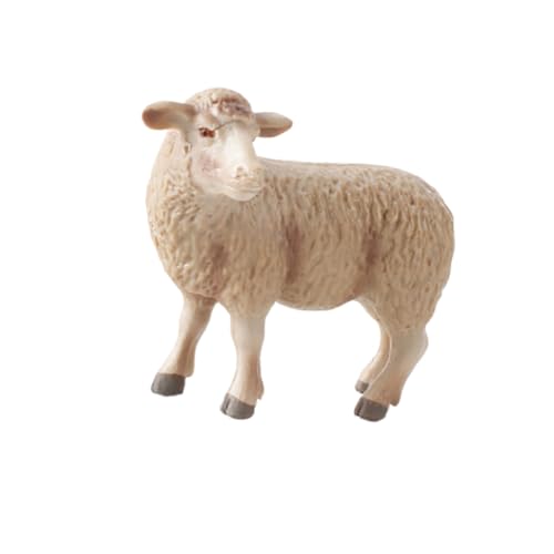 BESTonZON Realistisches Schaf Modell aus Kunststoff Detailgetreues Wildtier für Stabiles Desktop Ornament Kreatives und Natürliche Dekoration in Beige BESTonZON Realistisches Schaf Modell aus Kunststoff Detailgetreues Wildtier für Stabiles Desktop Ornament Kreatives und Natürliche Dekoration in Beige von BESTonZON